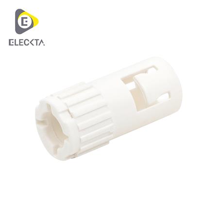 ข้อต่อท่ออ่อน ELECKTA 16 มม. สีขาว แพ็ก 10 ชิ้น_0
