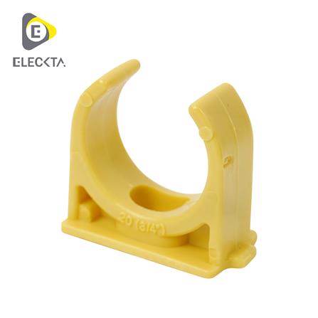 คลิปก้ามปู ELECKTA 3/4 นิ้ว สีเหลือง แพ็ก 10 ชิ้น_0