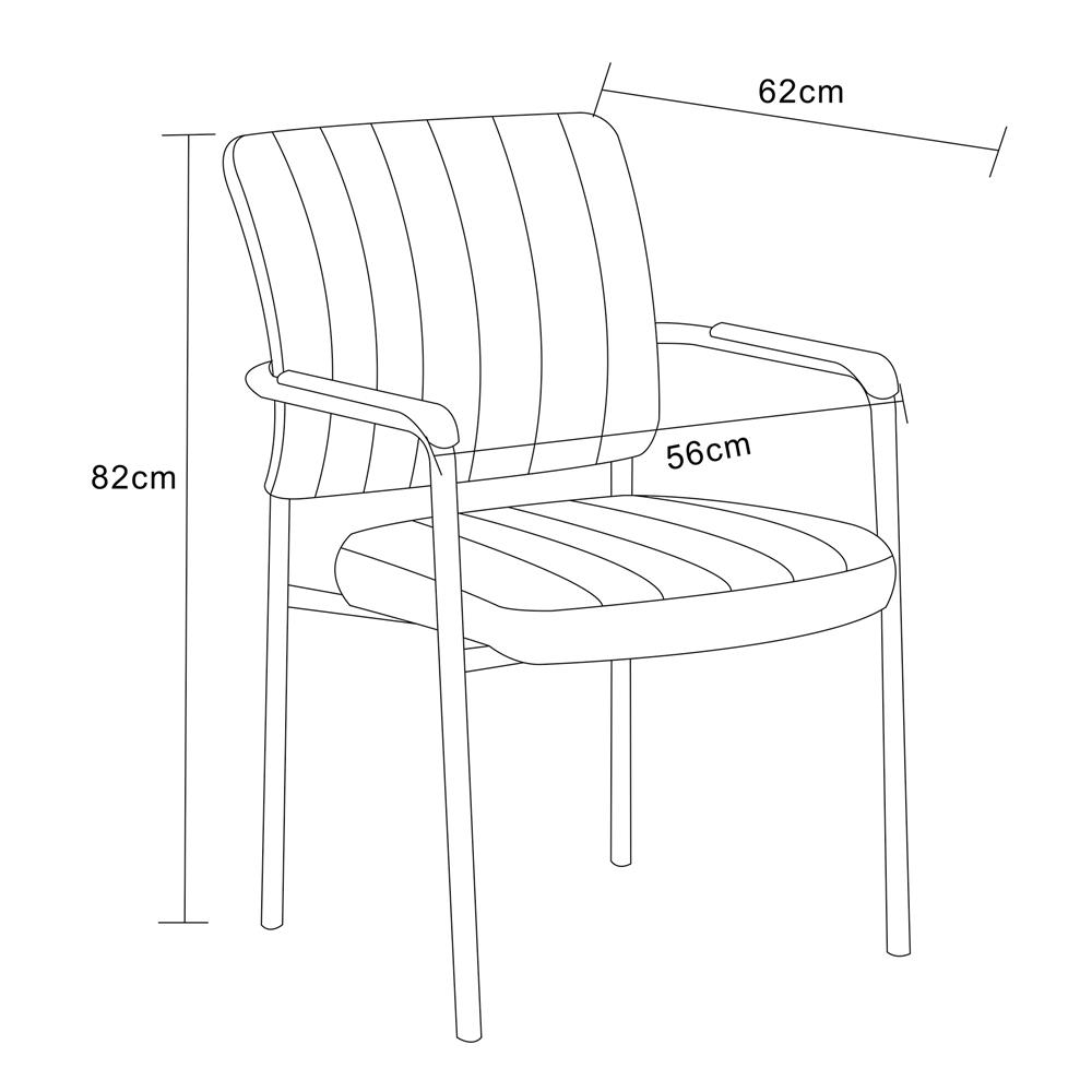 เก้าอี้จัดเลี้ยง FURDINI UNIQUE B-35 PU สีน้ำตาล