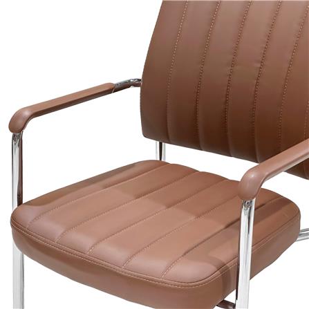 เก้าอี้จัดเลี้ยง FURDINI UNIQUE B-35 PU สีน้ำตาล_3