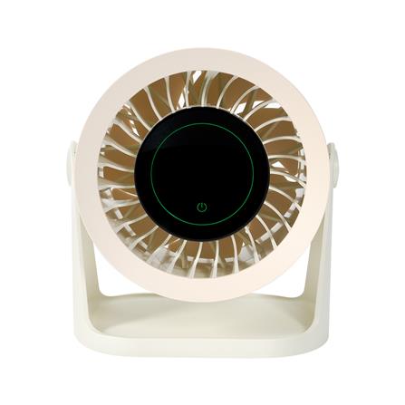 พัดลมพกพา 5 นิ้ว MUXIANG M75 สีครีม_0