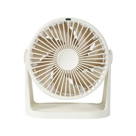 พัดลมพกพา 5 นิ้ว MUXIANG M75 สีครีม_3