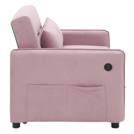 โซฟาเบด 2 ที่นั่ง SB FURNITURE BONDANIE 19234946 สีชมพู_5