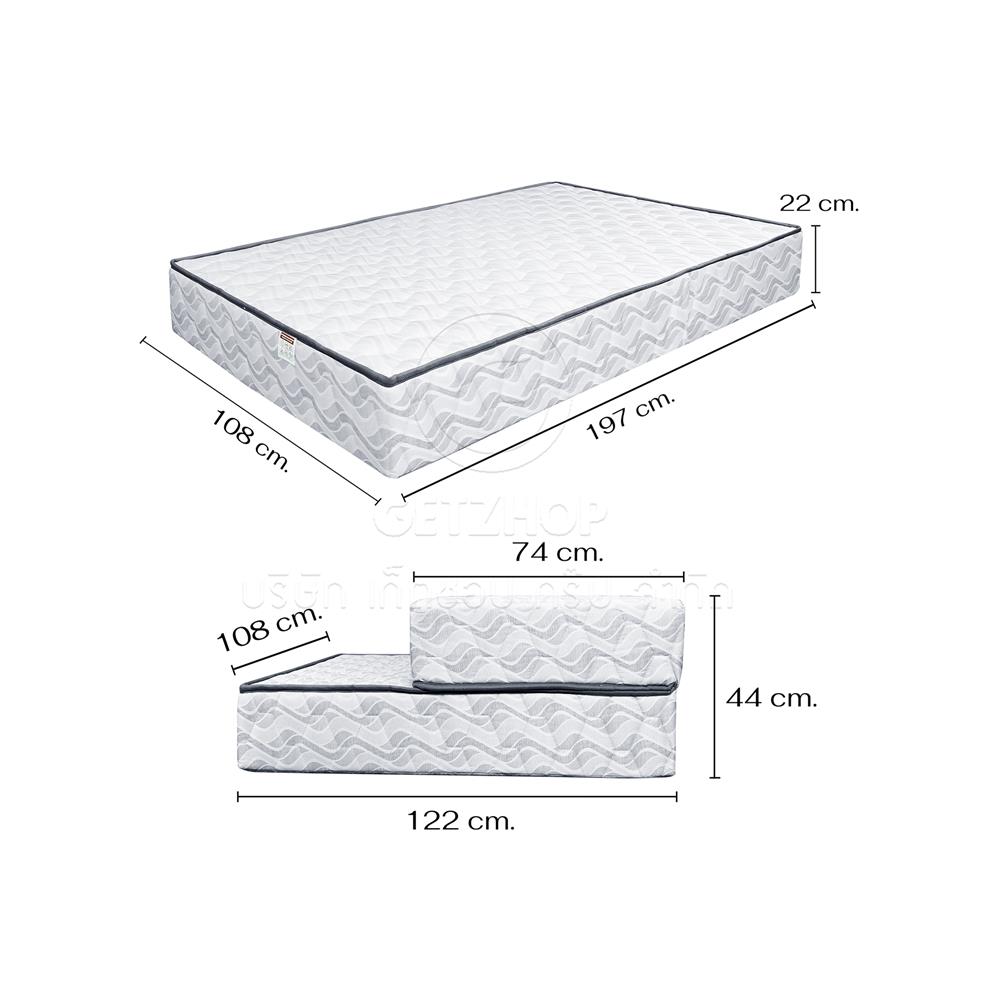 เตียงพับพร้อม TOPPER THAIBULL SST-SP02 108x199x55 ซม.