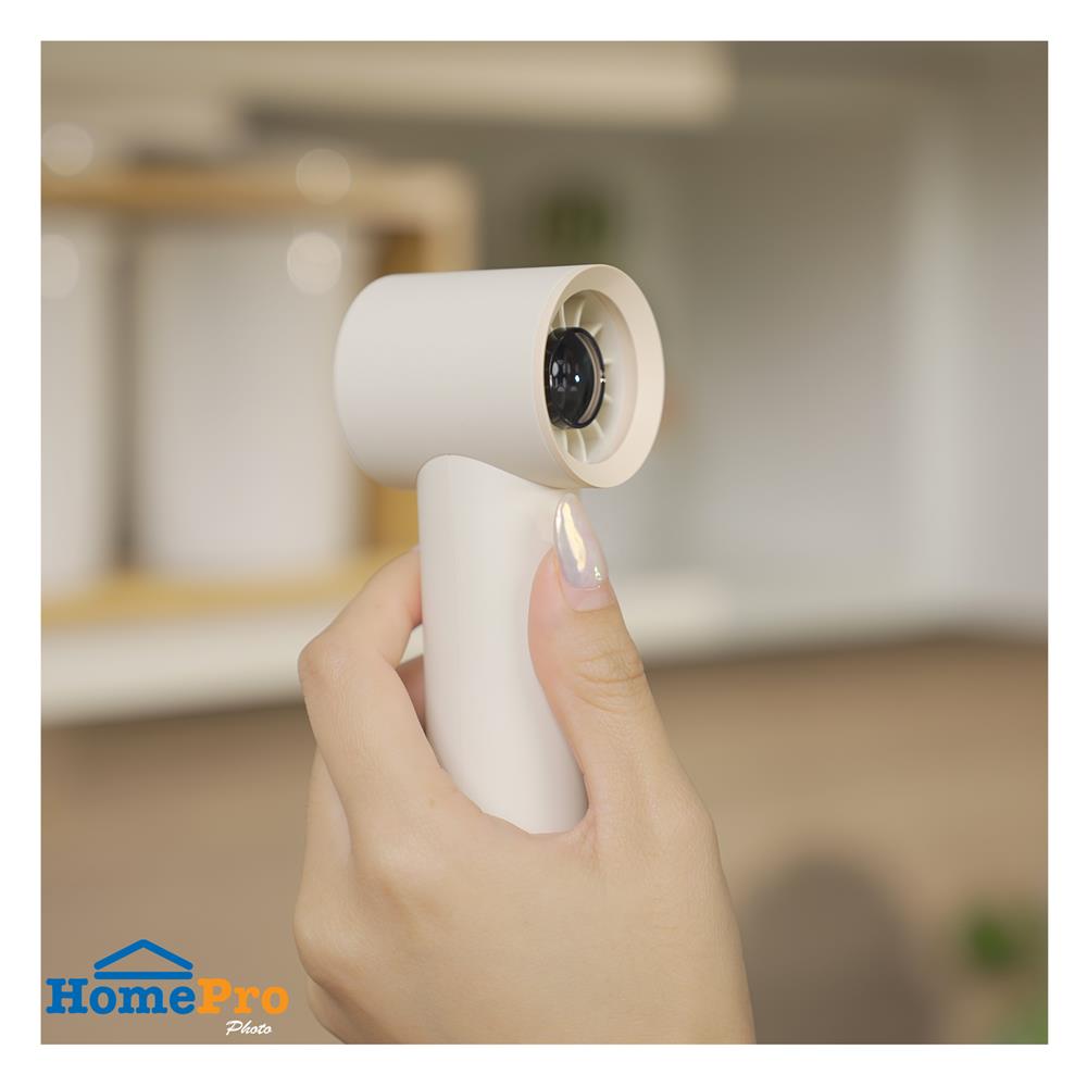 พัดลมพกพา 1.5 นิ้ว MUXIANG M81 สีครีม