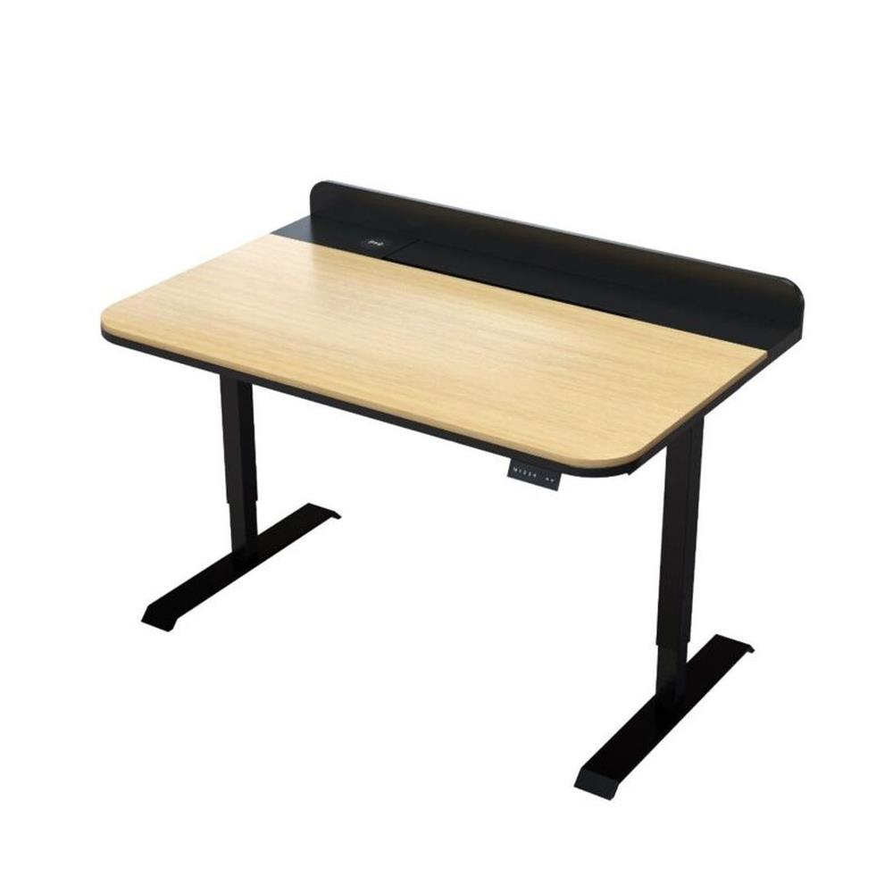 โต๊ะปรับระดับไฟฟ้า SB FURNITURE GENIO-C 19227694 120 ซม. สี MONACO OAK/ดำ