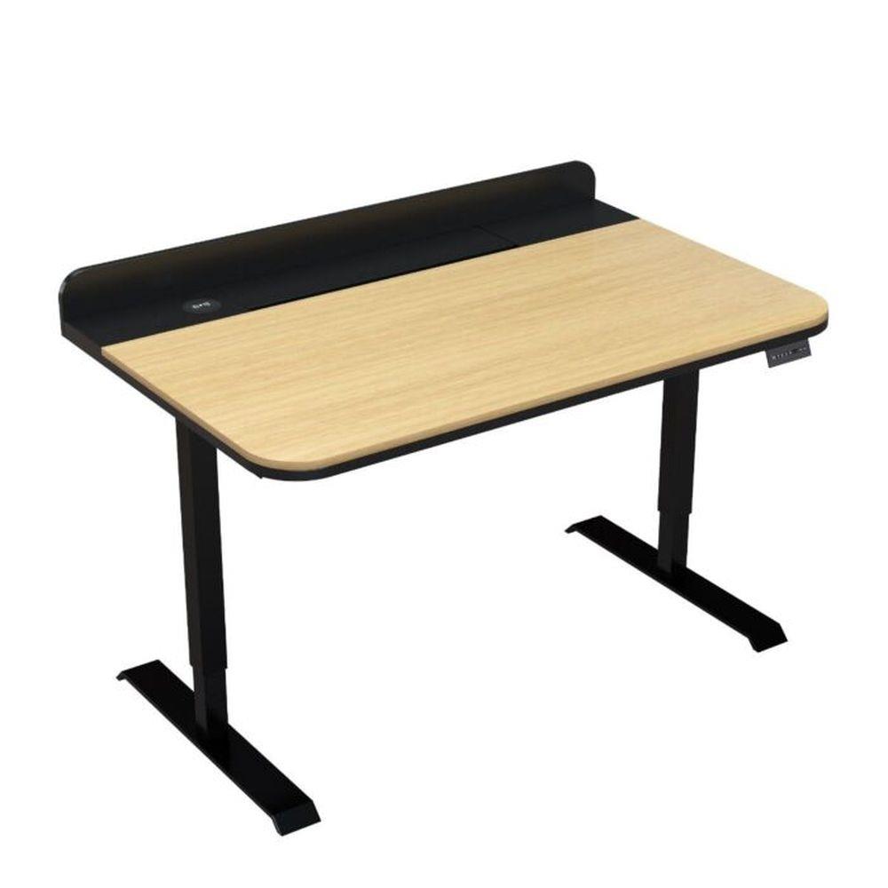 โต๊ะปรับระดับไฟฟ้า SB FURNITURE GENIO-C 19227694 120 ซม. สี MONACO OAK/ดำ
