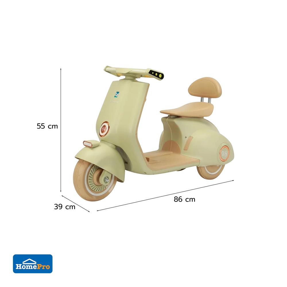 รถจักรยานไฟฟ้าเด็ก GRANDE JMBBD916 สีเขียว