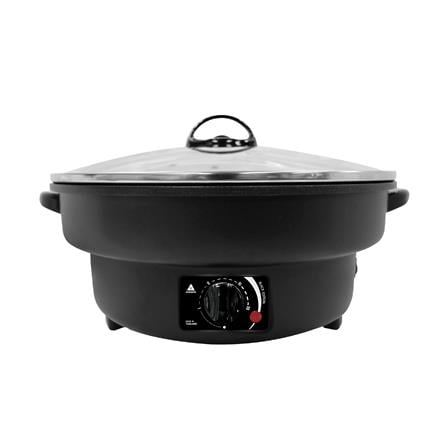 กระทะไฟฟ้า HANABISHI HGP-39 2.5 ลิตร สีดำ_1