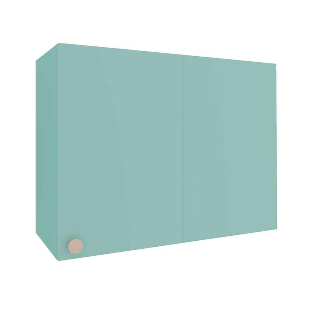 ตู้แขวนเข้ามุมขวา MJ DOT 80x60 ซม. สี PASTEL MINT