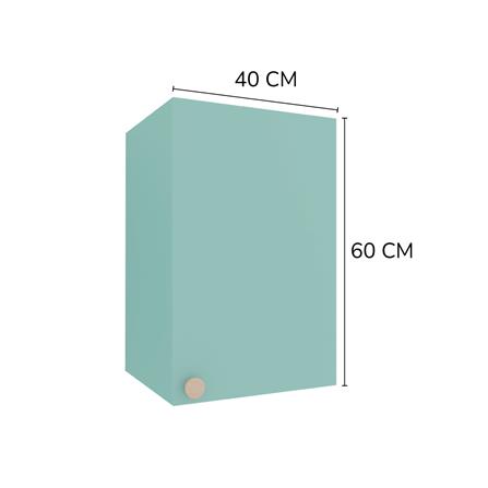 ตู้แขวนเดี่ยว MJ DOT 40X60 ซม. สี PASTEL MINT_3