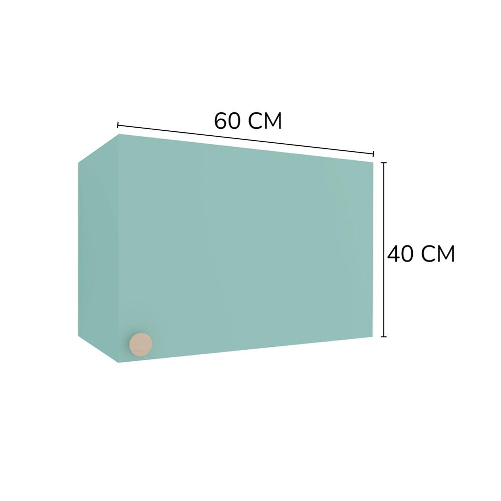 ตู้แขวนเดี่ยว MJ DOT 60X40 ซม. สี PASTEL MINT