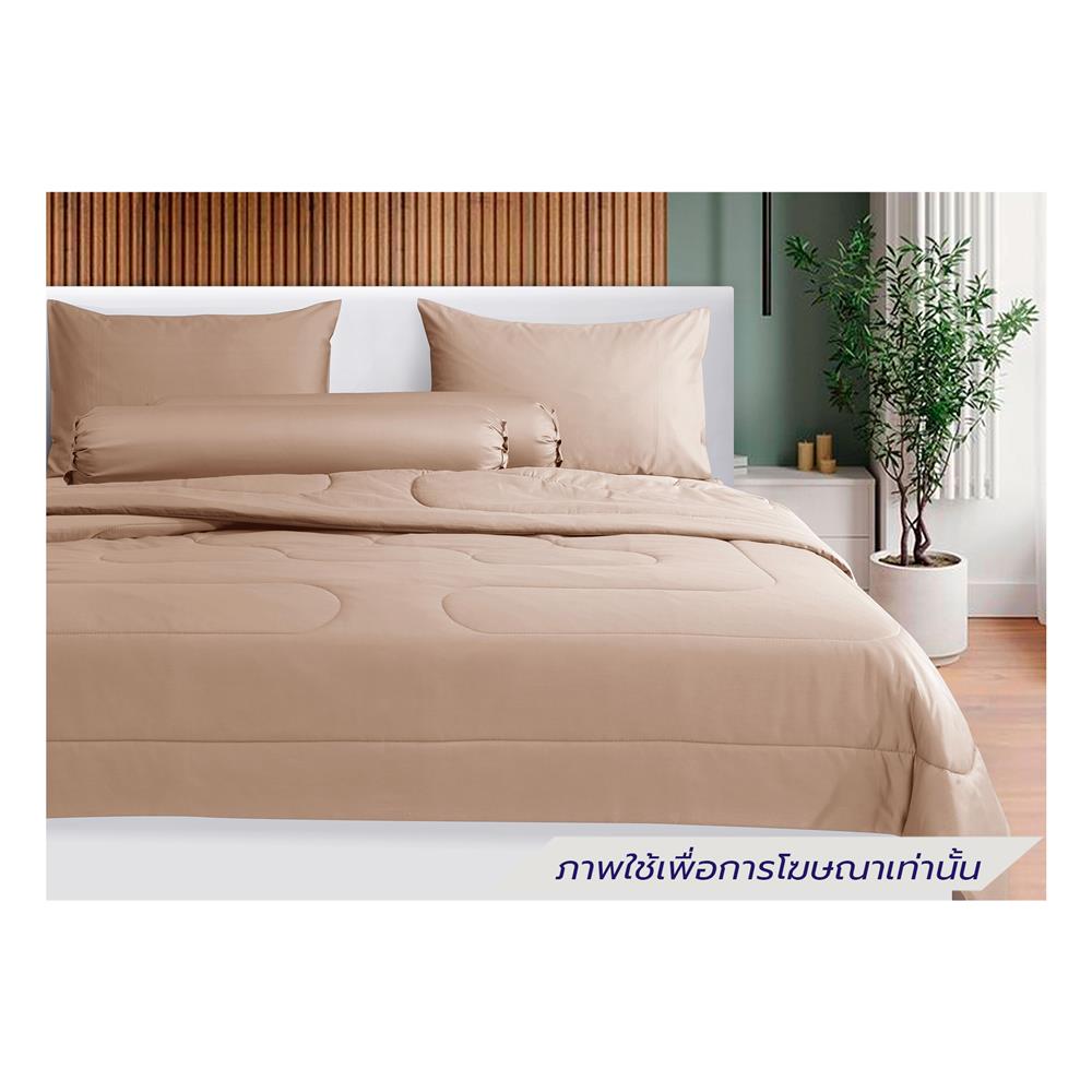 ชุดผ้าปูที่นอน 6 ฟุต 5 ชิ้น STEVENS COTTON FRESH SATEEN KY07BI