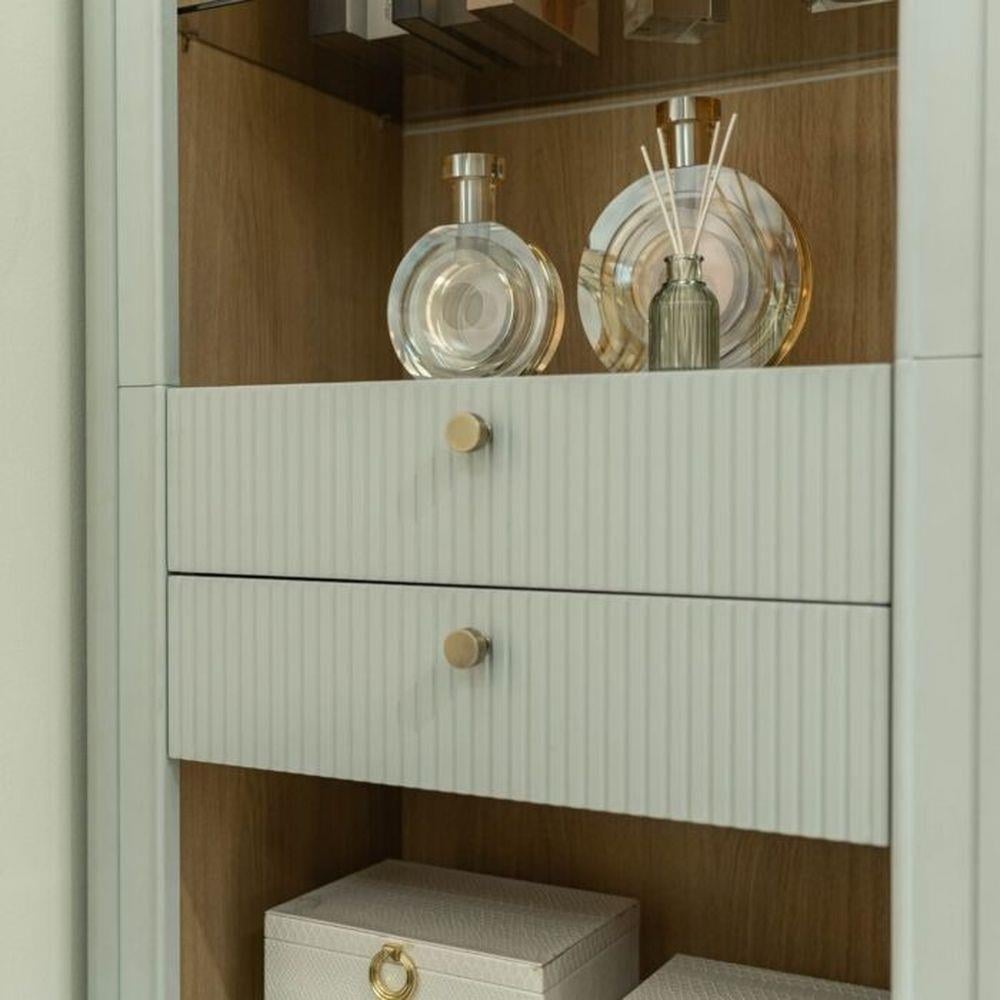 ตู้โชว์ SB FURNITURE SOUL 19232527 80 ซม. สี PEWTER GREY
