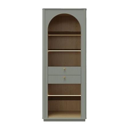ตู้โชว์ SB FURNITURE SOUL 19232527 80 ซม. สี PEWTER GREY_0