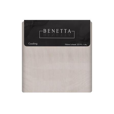 ผ้าปูที่นอน 3.5 ฟุต BENETTA PERFECT FIT สี BROWN_5