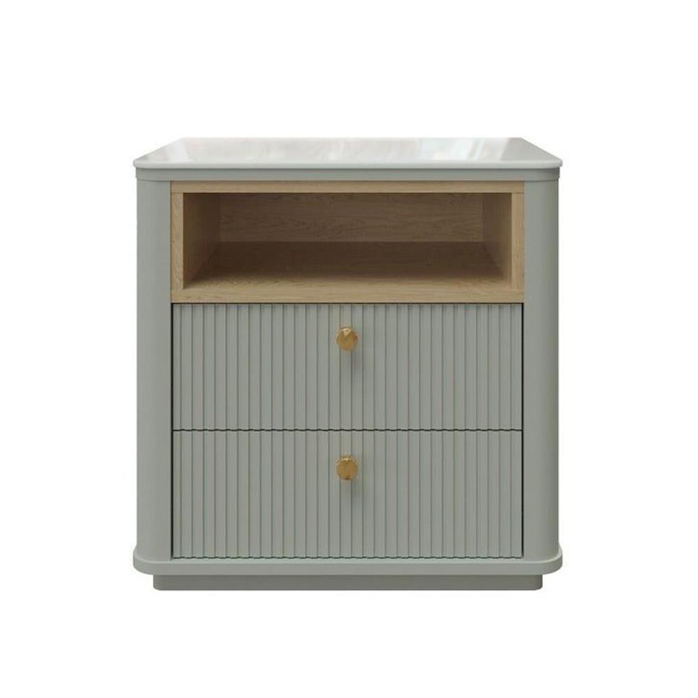 ตู้ข้างเตียง SB FURNITURE SOUL 19232526 58 ซม. สี PEWTER GREY