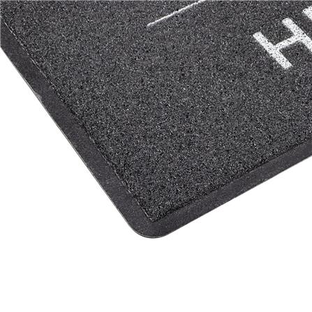 พรมเช็ดเท้าดักฝุ่น HOME LIVING STYLE G&H 45X75 ซม. สีดำ_4