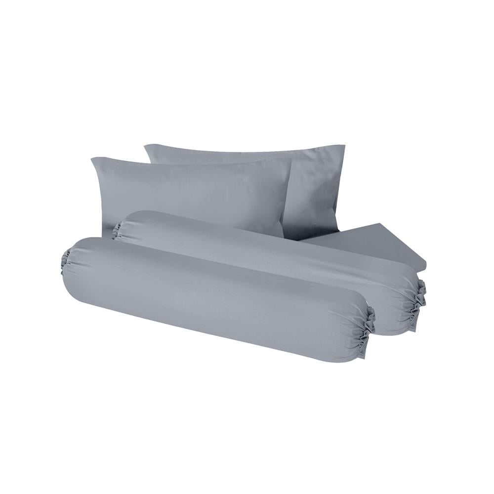ชุดผ้าปูที่นอน 6 ฟุต 5 ชิ้น STEVENS COTTON FRESH SATEEN KY07GR