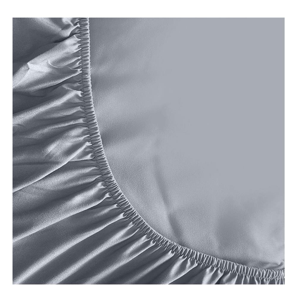 ชุดผ้าปูที่นอน 6 ฟุต 5 ชิ้น STEVENS COTTON FRESH SATEEN KY07GR