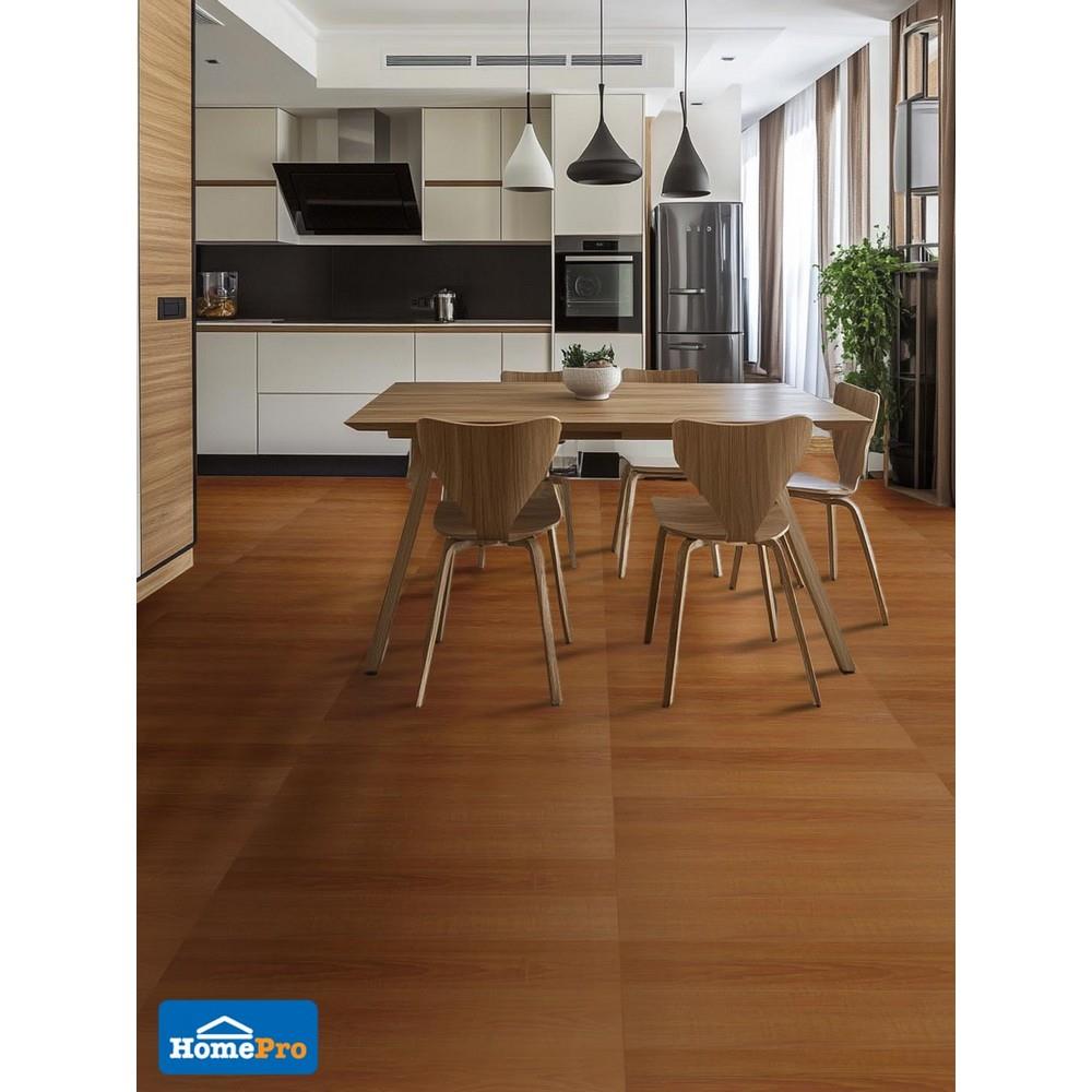 กระเบื้องยางไวนิล 15x91 ซม. TARA CLICK LOCK สีโอ๊ค