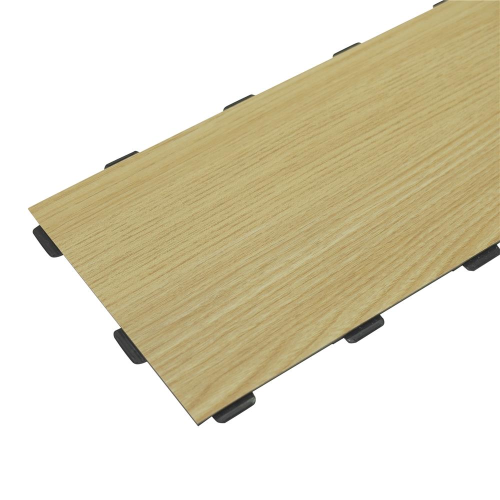 กระเบื้องยางไวนิล 15x91 ซม. TARA CLICK LOCK บรีช บราวน์