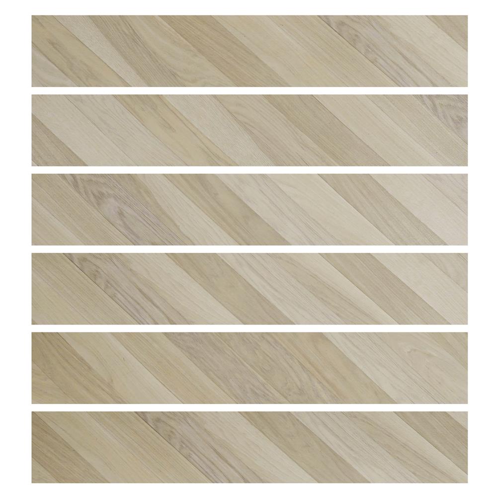 กระเบื้องยางไวนิล 15x91 ซม. TARA CLICK LOCK ไวท์ แอช