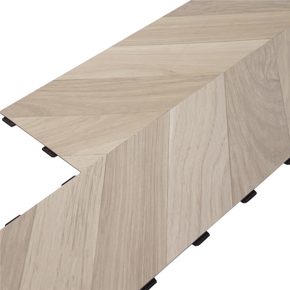 กระเบื้องยางไวนิล 15x91 ซม. TARA CLICK LOCK ไวท์ แอช