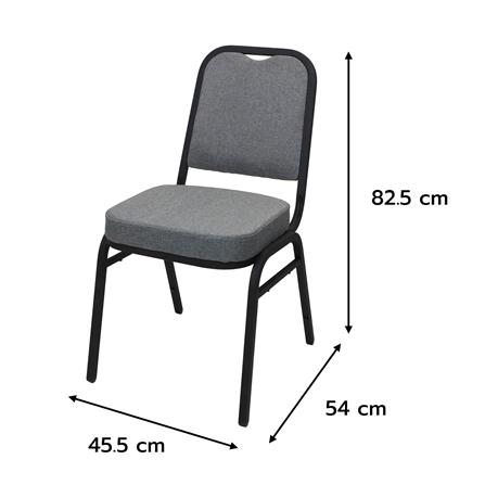 เก้าอี้จัดเลี้ยง FURDINI FIT C-610 สีเทา_7