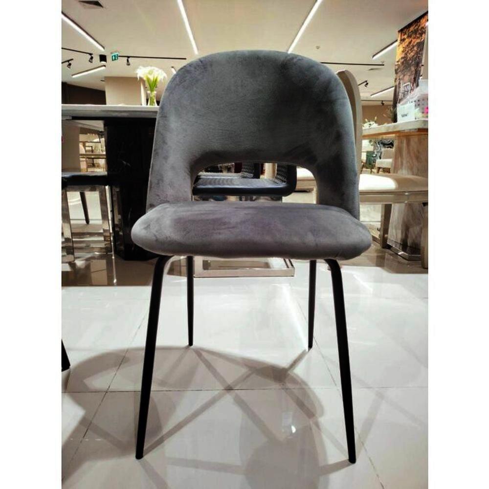 เก้าอี้ทานข้าว SB FURNITURE TAINI 19221322 สีเทาเข้ม