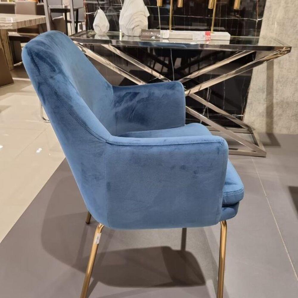 เก้าอี้ทานข้าว SB FURNITURE A-CHISA 19190612 สีน้ำเงิน