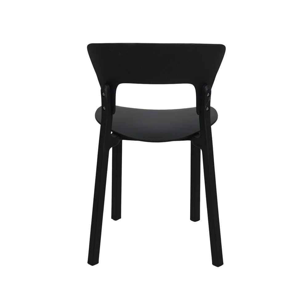 เก้าอี้พลาสติก SPRING GABY สีดำ