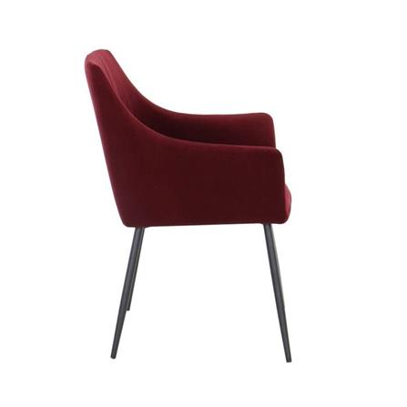 เก้าอี้ทานข้าว SB FURNITURE EARLA 19209417 สีแดง_3