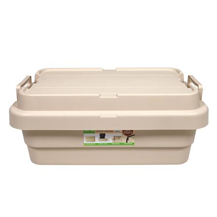 กล่องเก็บของอเนกประสงค์ SPRING 30 ลิตร สีเบจ_2
