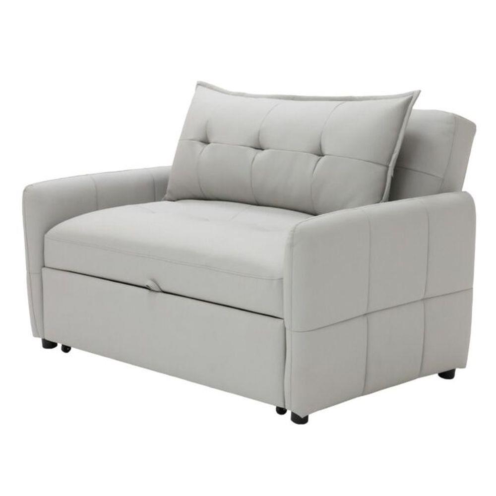 โซฟาเบด 2 ที่นั่ง SB FURNITURE UNNA PLUS 19236370 สีเทาอ่อน