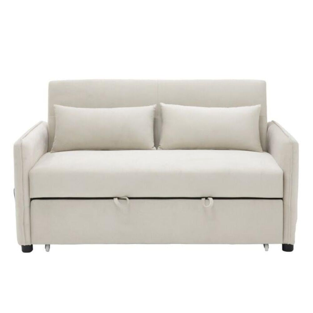 โซฟาเบด 2 ที่นั่ง SB FURNITURE BONDANIE 19234947 สีครีม