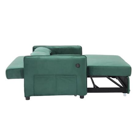 โซฟาเบด 2 ที่นั่ง SB FURNITURE BONDANIE 19234945 สีเขียว_6