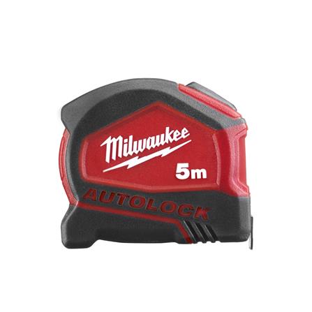 ตลับเมตร MILWAUKEE AUTOLOCK 5 เมตร สีแดง_0