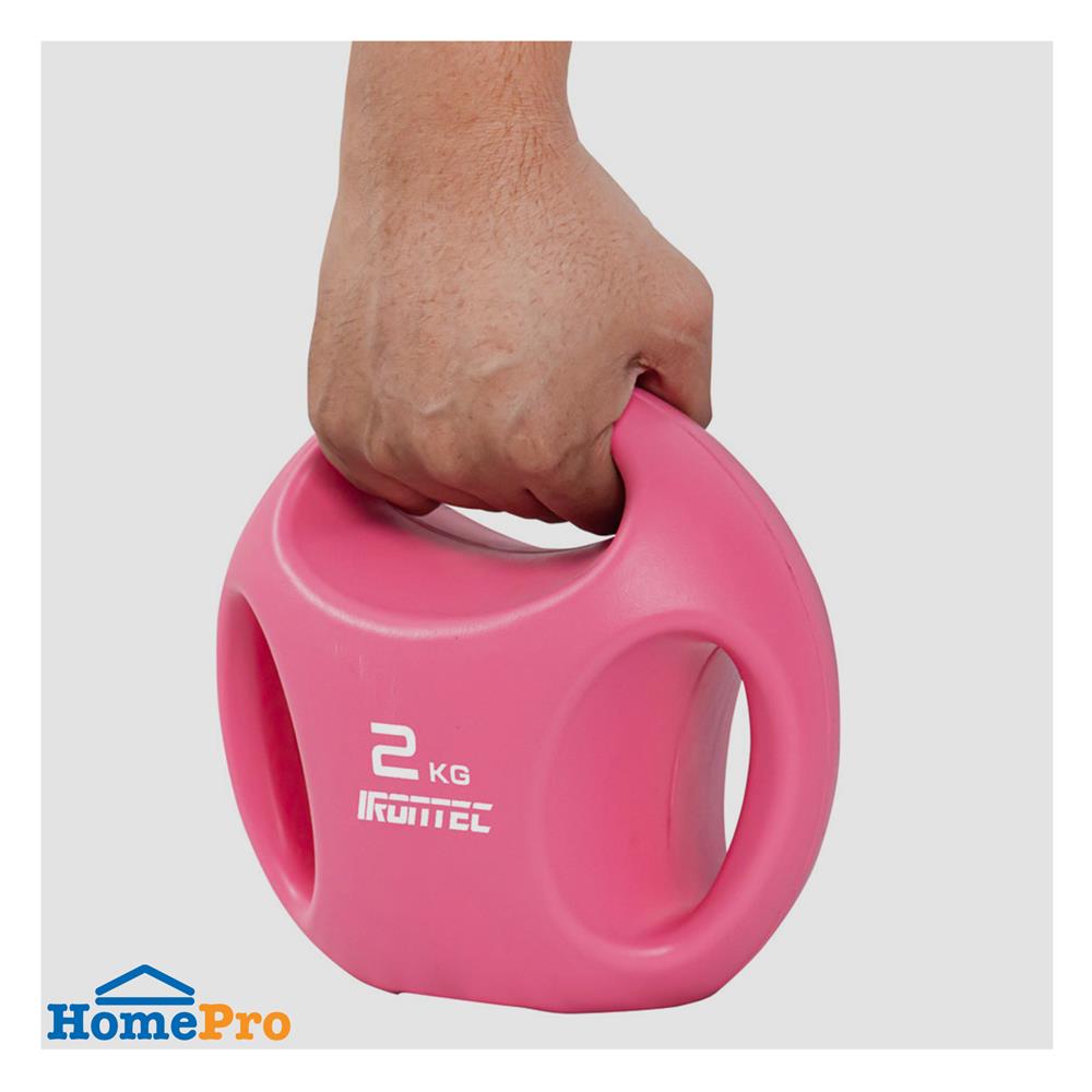 เคตเทิลเบล IRONTEC 3-HAND 2 กก. สีชมพู