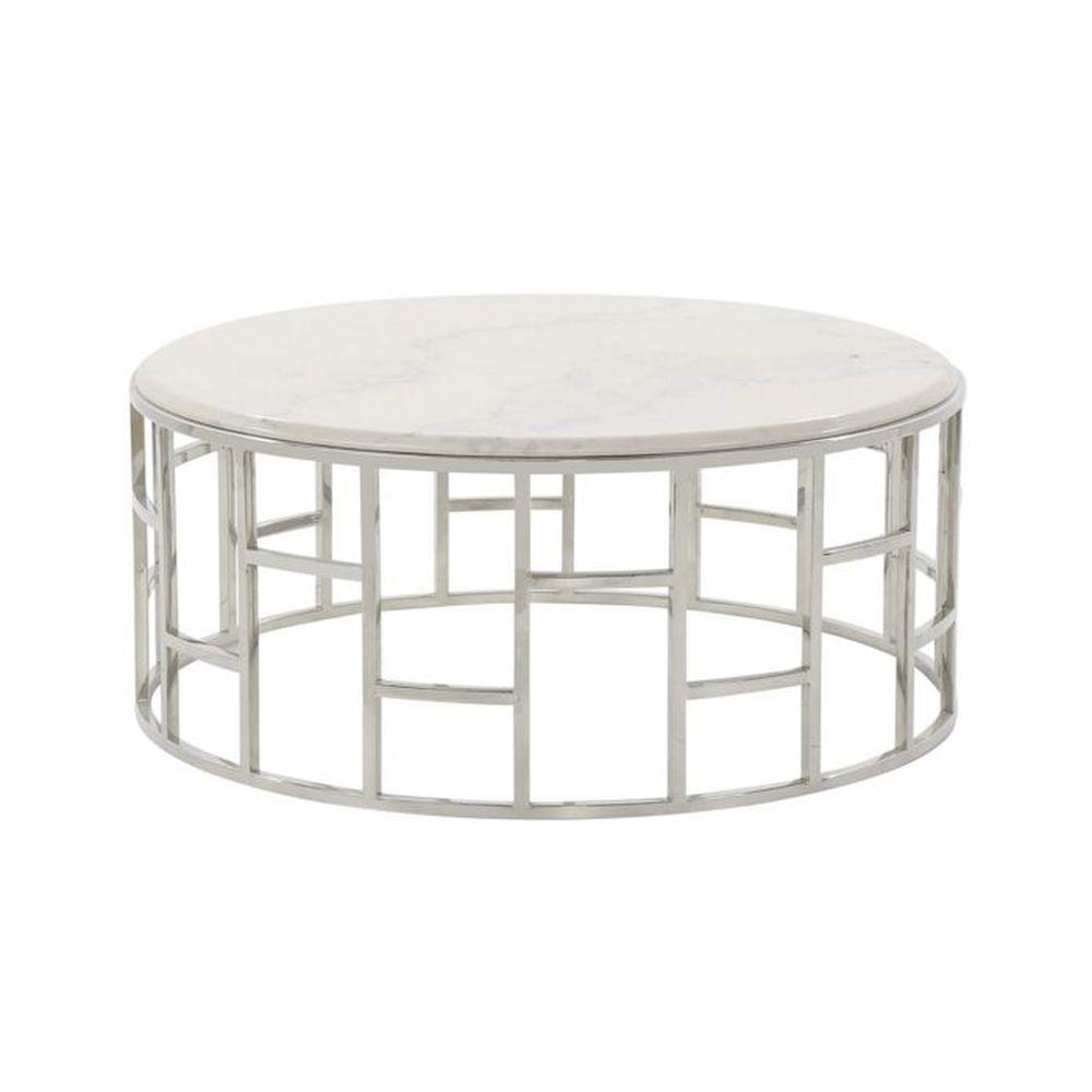 โต๊ะกลาง SB FURNITURE LAJA 19146939 90 ซม. สีขาว