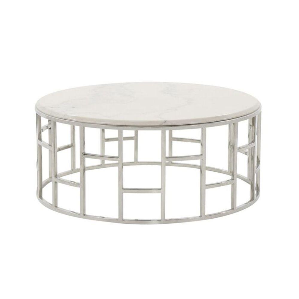 โต๊ะกลาง SB FURNITURE LAJA 19146939 90 ซม. สีขาว