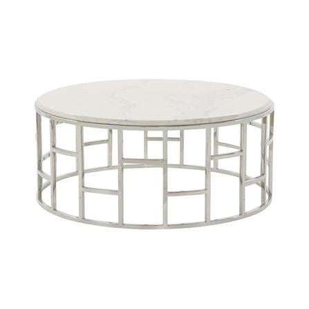 โต๊ะกลาง SB FURNITURE LAJA 19146939 90 ซม. สีขาว_0