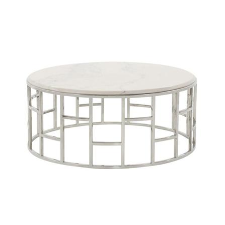 โต๊ะกลาง SB FURNITURE LAJA 19146939 90 ซม. สีขาว_2