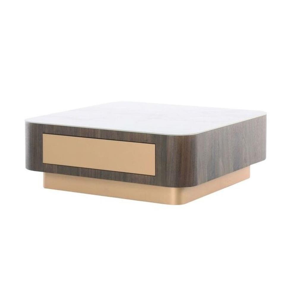 โต๊ะกลาง SB FURNITURE LORETTA 19184677 90 ซม. สีขาว