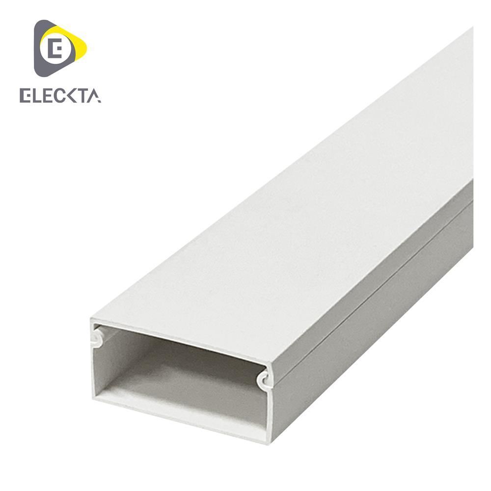 รางทรังกิ้ง ELECKTA 20X40 มม. 2 เมตร สีขาว