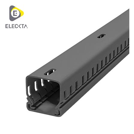 รางเก็บสายไฟวายดักส์ ELECKTA 30X30 มม. 2 ม. สีเทา_0