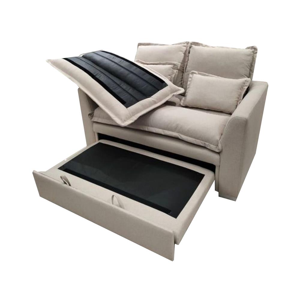 โซฟาเบด 2 ที่นั่ง SB FURNITURE TALIA 19231766 สีน้ำตาลอ่อน