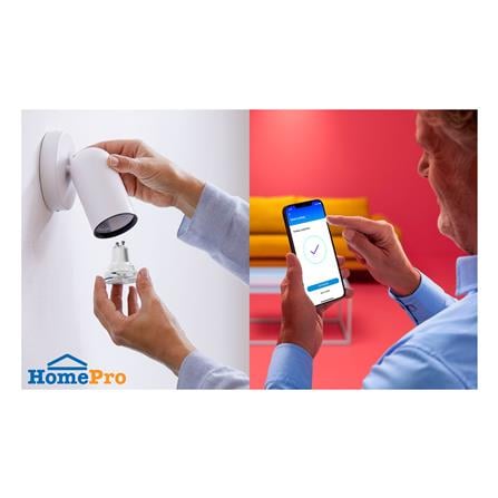 หลอด LED PHILIPS MR16/PAR SMART BULB BOHLAM PINTAR 4.7 วัตต์ RGB GU10_2