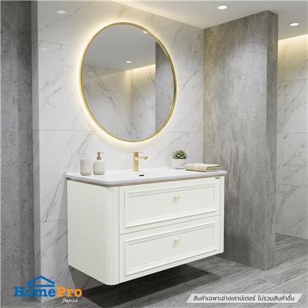 อ่างเคาน์เตอร์ MOYA PLUS A298 สีครีม_7