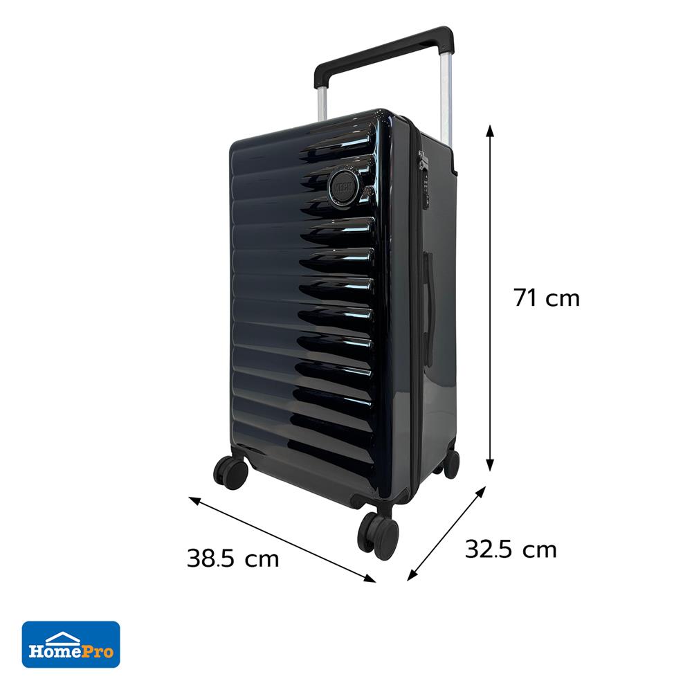 กระเป๋าเดินทาง 26 นิ้ว KECH LONDON สีดำ